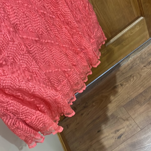 Dress Barn size 16 Coral Dress - Picture 4 of 10